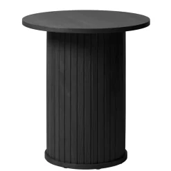 Wohnen Telefontische*50x55x50 Runder Beistelltisch auf Säulengestell - Venutura