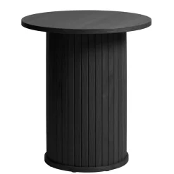 Wohnen Telefontische*50x55x50 Runder Beistelltisch auf Säulengestell - Venutura