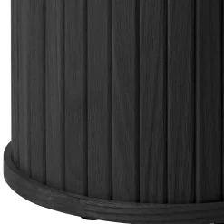 Wohnen Telefontische*50x55x50 Runder Beistelltisch auf Säulengestell - Venutura