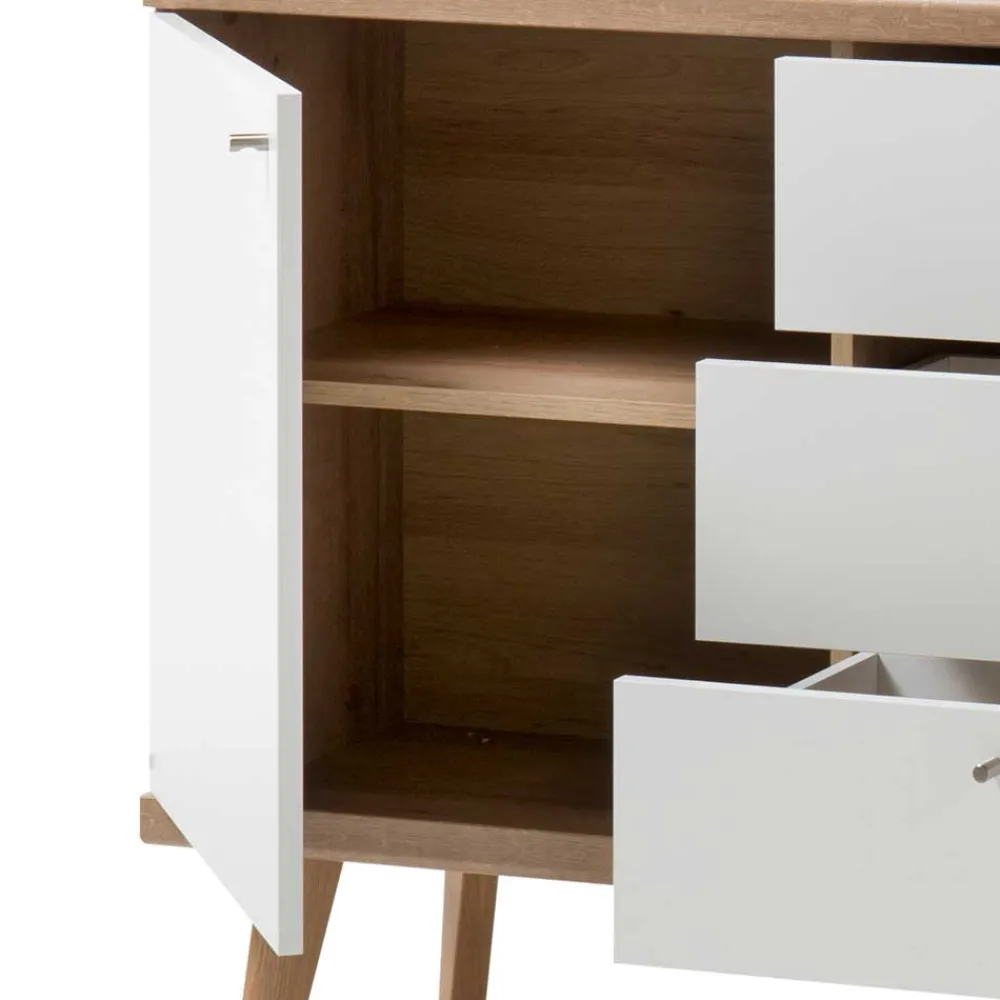 Wohnen 160x83x40 Scandi Anrichte zweifarbig - Cablos