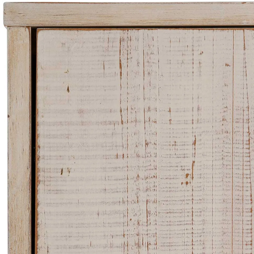 Wohnen 110x140x39 Schrank mit 3 Türen & 3 Fächern - Pseino