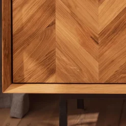 Wohnen Schwarze Möbel|Flurkommoden*97x95x45 Schrank mit Fach & Schubladen & Türen - Kerfa