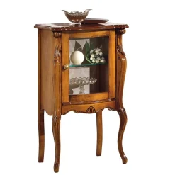 Wohnen 61x100x40 Schrank mit Glastür - Carlenna I