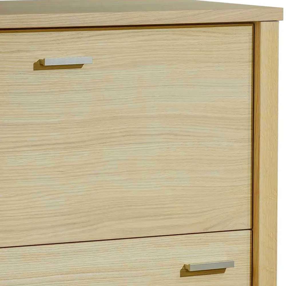 Wohnen 85x110x43 Schrank mit Schreibklappe - Settsura