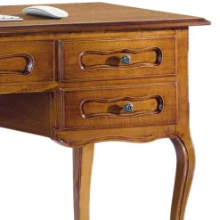 Wohnen Italienische Möbel|Braune Möbel*100x81x61 Schreibtisch im Italienischen Stil - Motiz