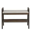 Wohnen Schuhschränke|Garderobenbänke*75x55x40 Schuhbank in Eiche Dunkelbraun - Cora