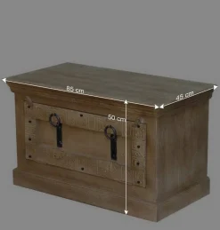 Wohnen Shabby Chic Möbel*85x50x45 Schuhklapper im Shabby Chic Stil - Abid