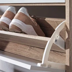 Wohnen Schuhschränke*80x95x24 Schuhkommode mit zwei Klappen & Schublade - Crimera