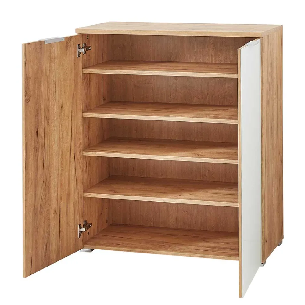 Wohnen Schuhschränke*89x104x40 Schuhschrank mit Doppeltür - Reestyl