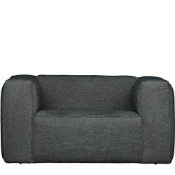 Wohnen 146x74x98 Sessel in Dunkelgrau - Ticleny
