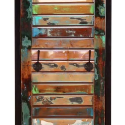 Wohnen Garderoben|Garderoben*33x99x8 Shabby Chic Garderobenpaneel mit 4 Haken - Vosbadus