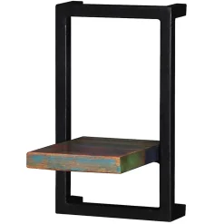 Wohnen 20x35x25 Shabby Chic Regal aus Recyclingholz - Jamaica