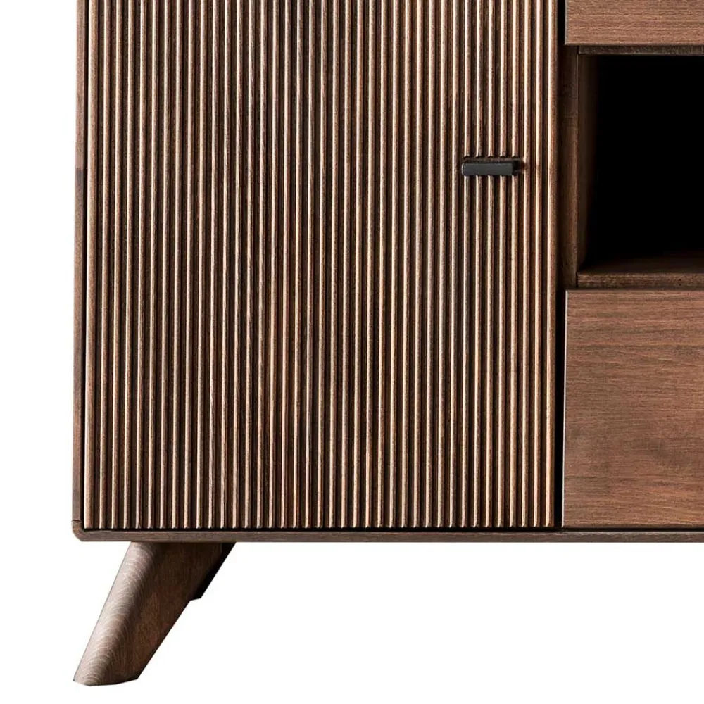 Wohnen Sideboards*180x75x40 Sideboard aus Kernbuche Braun - Malawi