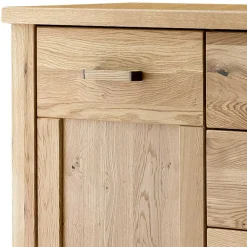 Wohnen 165x87x44 Sideboard in Asteiche auf Sockel - Zamron