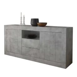 Wohnen Sideboards*184x86x43 Sideboard in Beton Nachbildung - Lary