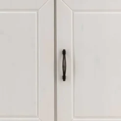 Wohnen Skandinavische Möbel|Sideboards & Kommoden*157x86x42 Sideboard in Weiß & Kiefer - Nuita