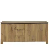 Wohnen 180x86x38 Sideboard in Zinneiche Optik - Traudarian