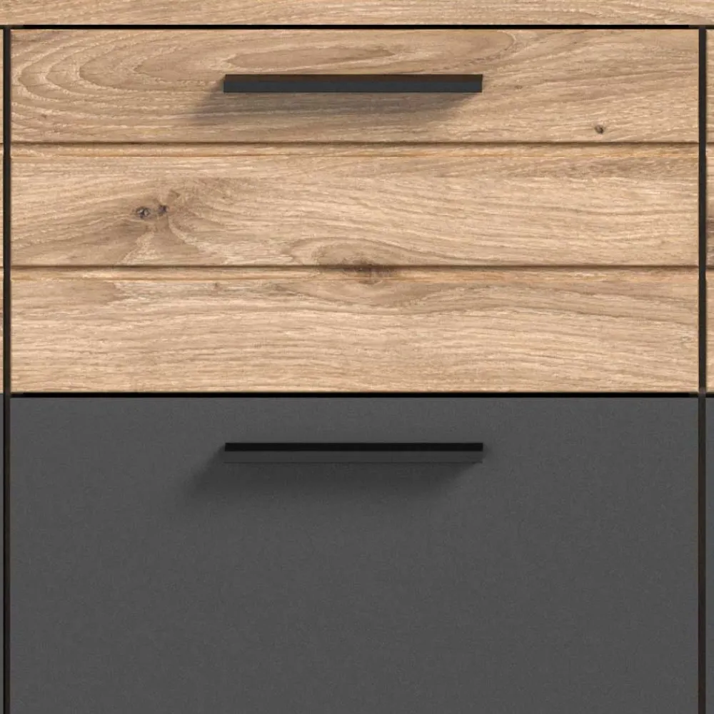 Wohnen Sideboards*180x87x40 Sideboard mit 2 Schubladen & 4 Türen - Lucios