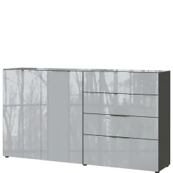 Wohnen Sideboards*184x102x42 Sideboard mit Glasfront - Ruudy