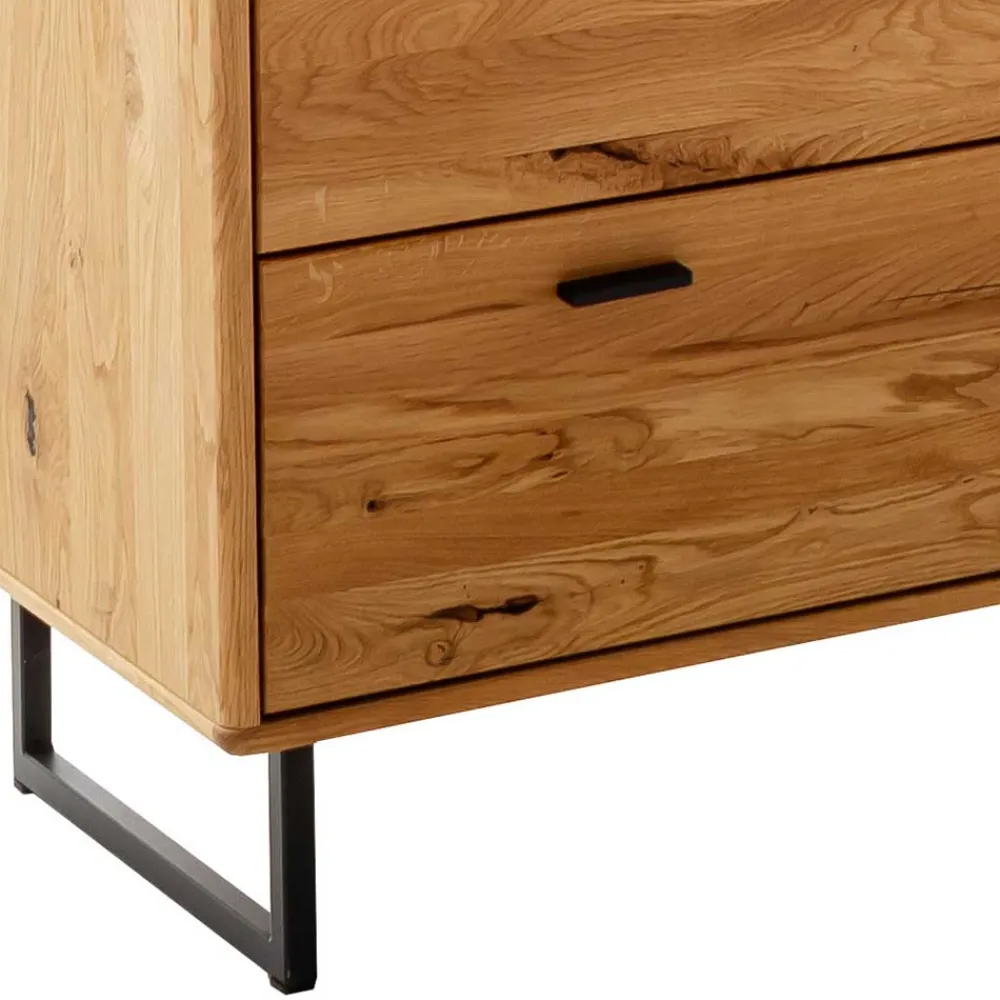 Wohnen 180x86x44 Sideboard mit Metall Bügelgestell - Flacona