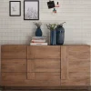 Wohnen 181x90x44 Sideboard mit sechs Schubladen & Tür - Basento