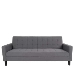 Wohnen 204x81x85 3-Sitzer Schlafsofa in Grau - Industry