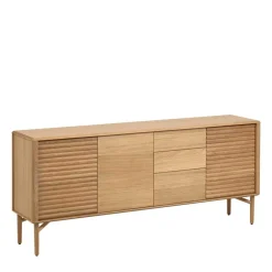 Wohnen 200x86x45 Skandi Sideboard in Eiche - Grover