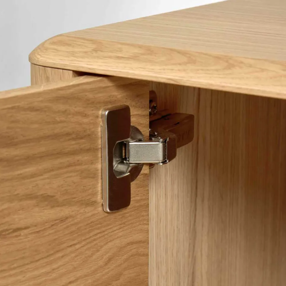 Wohnen 200x86x45 Skandi Sideboard in Eiche - Grover