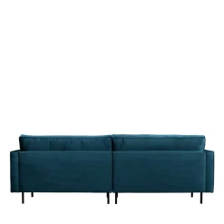 Wohnen Sofas|Sofa*275x83x88 Sofa mit blauem Bezug aus Samt - Cumagon