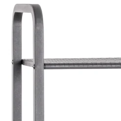 Wohnen Schuhschränke*40x137x28 Stahlregal in Grau pulverbeschichtet - Nadiola