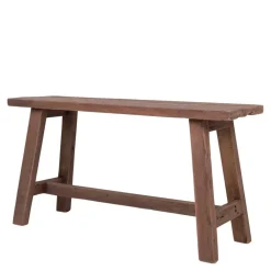 Wohnen 90x45x25 Teakholz Bank naturbelassen - Verdena