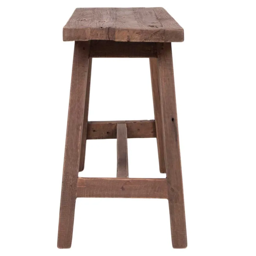 Wohnen 90x45x25 Teakholz Bank naturbelassen - Verdena