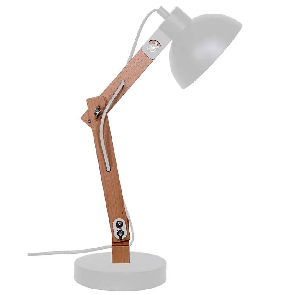 Wohnen Lampen & Leuchten*18x50x25 Tischleuchte im Skandi Design - Ikba