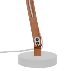 Wohnen Lampen & Leuchten*18x50x25 Tischleuchte im Skandi Design - Ikba