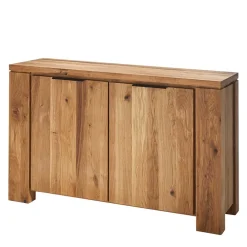 Wohnen Küchenschränke|Sideboards & Kommoden*130x8x45 Türen-Kommode aus geölter Wildeiche - Sympatia