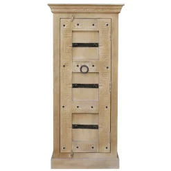 Wohnen Sideboards & Kommoden|Shabby Chic Möbel*55x120x45 1-türige Hochkommode im Shabby Chic - Abid