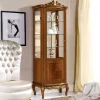 Wohnen 64x199x40 1-türige Vitrine im Italienischen Stil - Aciara