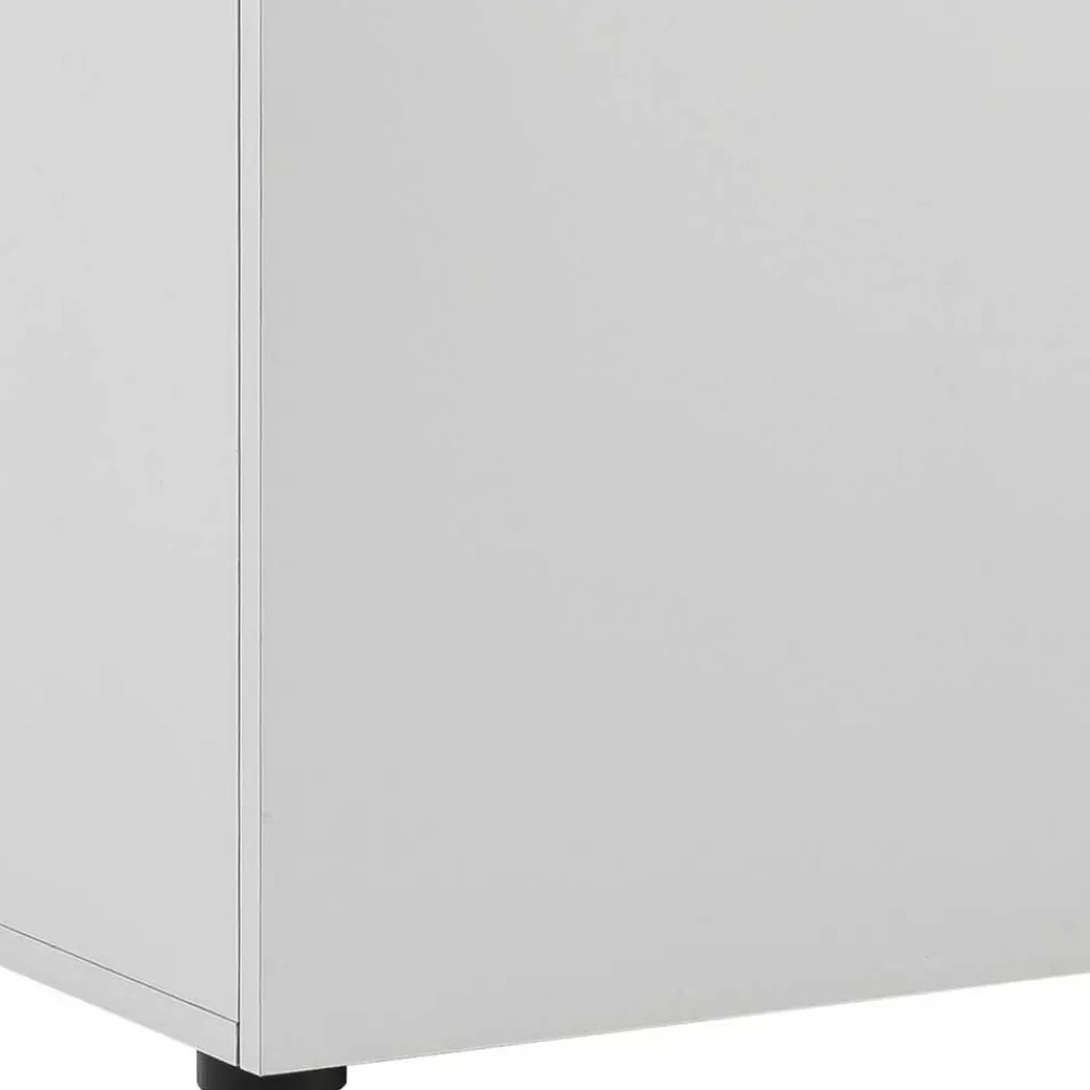 Wohnen Büroschränke*80x84x41 2-türiger Officeschrank in Lichtgrau - Bowsla