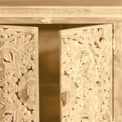 Wohnen 180x90x45 4-türiges Sideboard im Ethno Stil - Runiasa