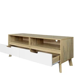 Wohnen Tv & Hifi-Möbel|Tv & Hifi-Möbel*140x52x40 TV Kommode im Skandi Design - Justa