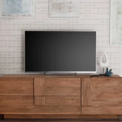 Wohnen Lowboards|Tv & Hifi-Möbel*181x63x44 TV Kommode in Holzoptik - Basento