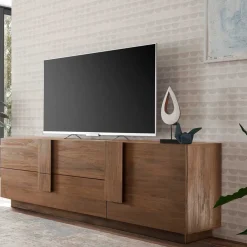 Wohnen Lowboards|Tv & Hifi-Möbel*181x63x44 TV Kommode in Holzoptik - Basento