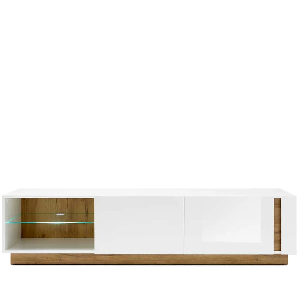 Wohnen Tv & Hifi-Möbel|Tv & Hifi-Möbel*188x46x40 TV Lowboard mit 2 Klappen - Myrda