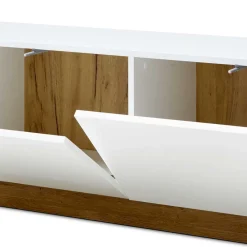 Wohnen Tv & Hifi-Möbel|Tv & Hifi-Möbel*188x46x40 TV Lowboard mit 2 Klappen - Myrda