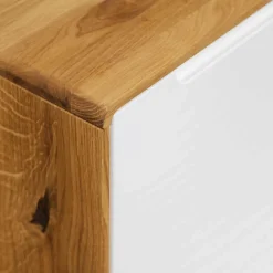 Wohnen 134x48x40 TV Schrank mit Türen & Fächern - Diesta