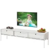 Wohnen Tv & Hifi-Möbel|Tv & Hifi-Möbel*175x45x40 TV Tisch mit drei Klappen - Ejeliva