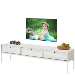 Wohnen Tv & Hifi-Möbel|Tv & Hifi-Möbel*175x45x40 TV Tisch mit drei Klappen - Ejeliva