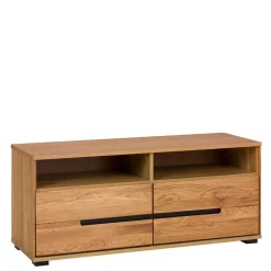 Wohnen 123x53x42 TV Unterschrank in Eiche - Sennya