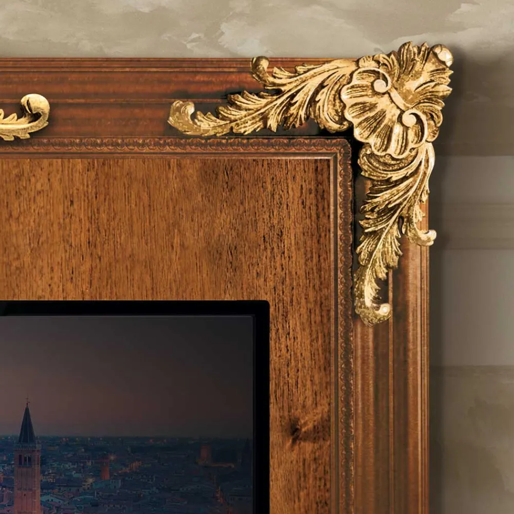 Wohnen 150x130x6 TV Wandpaneel im Itaiienischen Stil - Carlenna