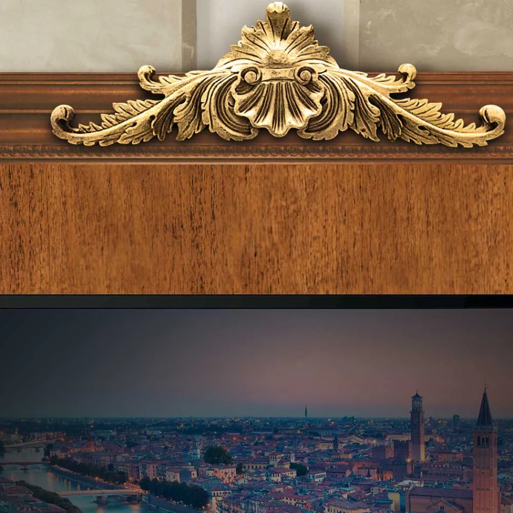 Wohnen 150x130x6 TV Wandpaneel im Itaiienischen Stil - Carlenna